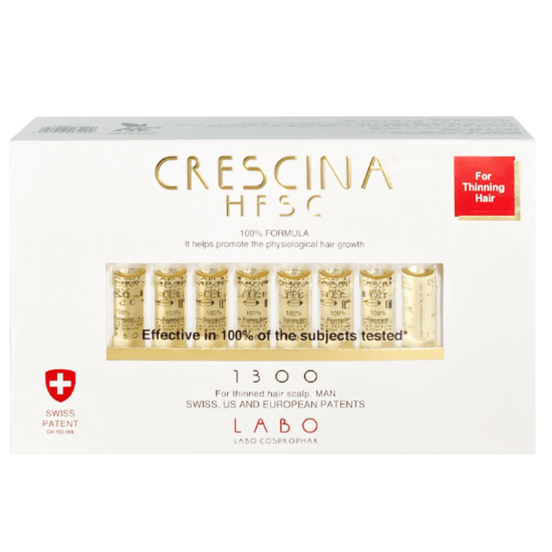 Crescina HFSC 100% 1300 Man 20 FL Buy One Get One 50% OFF Offer Package