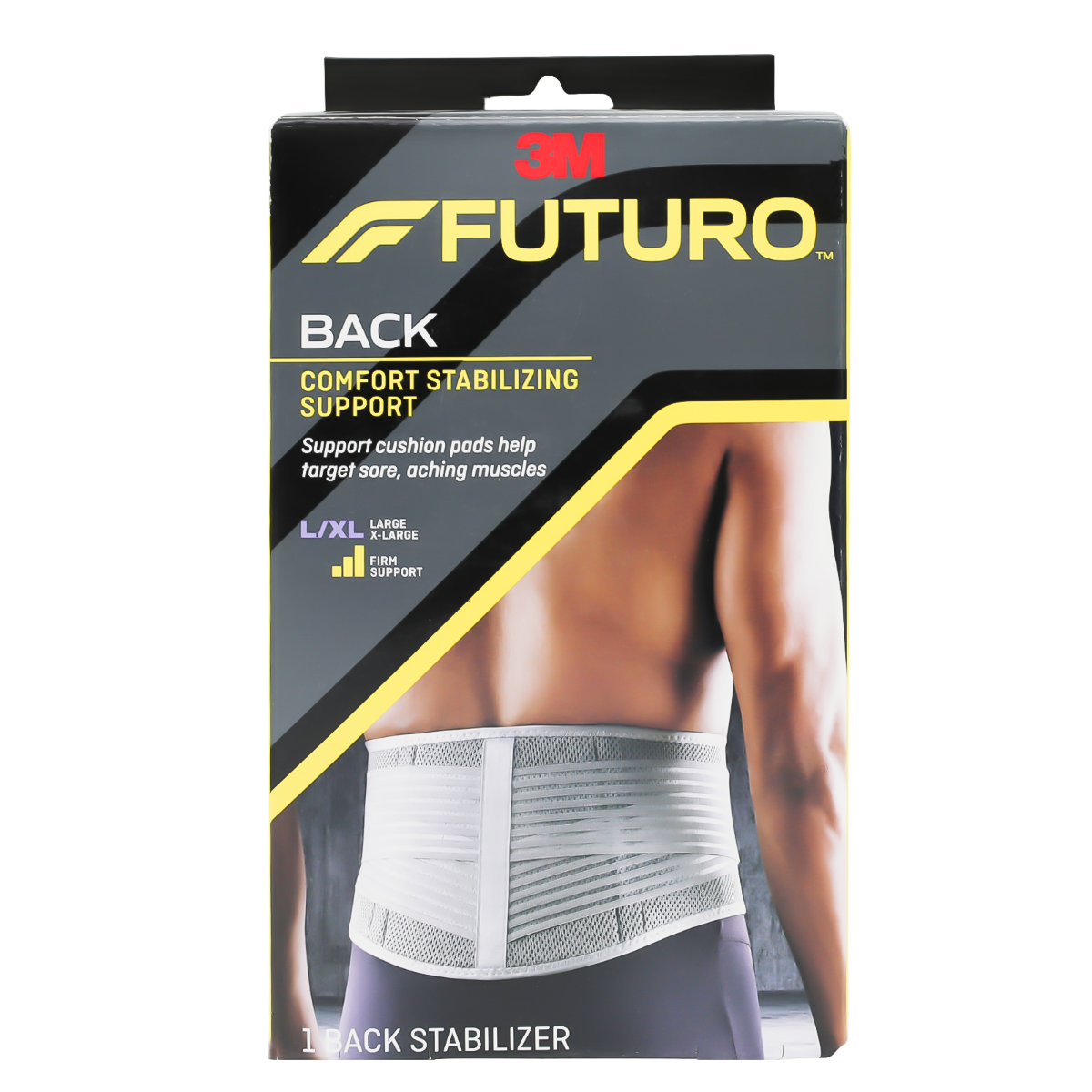 Futuro Stabilizing Back Support, L-XL, Beige