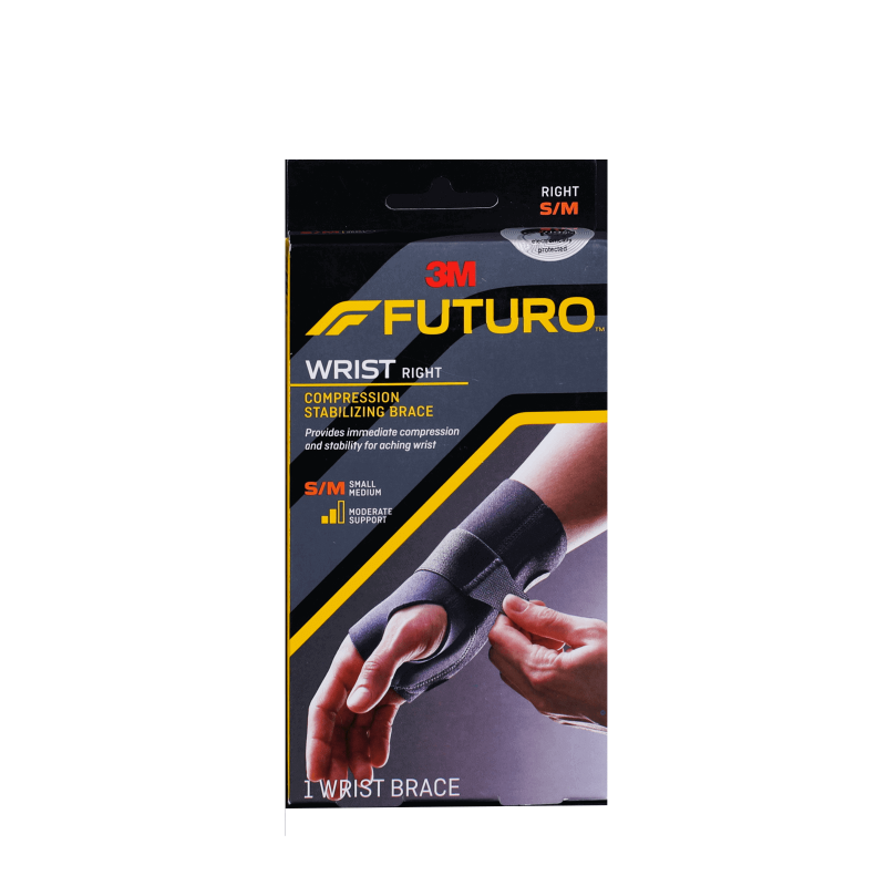 Futuro Wrist Right Compression Stabilizing Brace S/M 48400