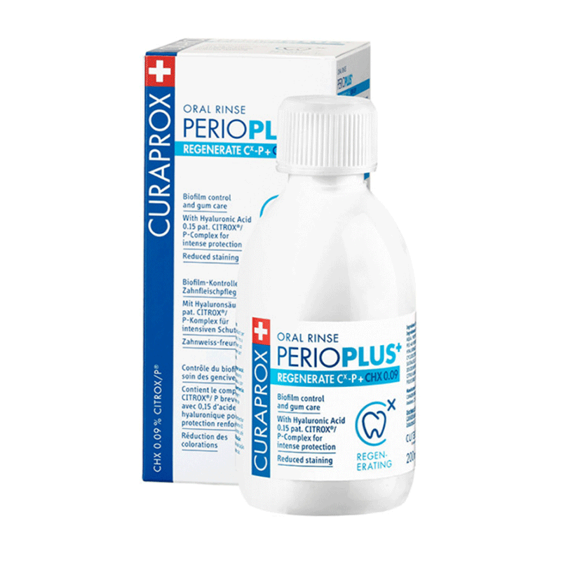 Curaprox Perio Plus Regenerate Mouthwash 200 ml Cura 120