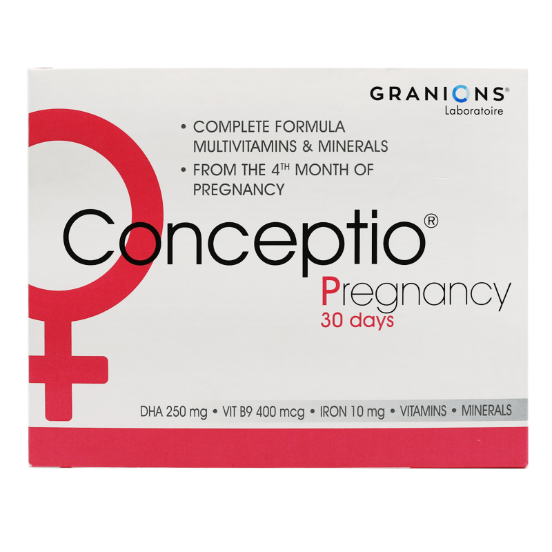 Conceptio Pregnancy 30 Caps + 30 Softgels supporting pregnant women health