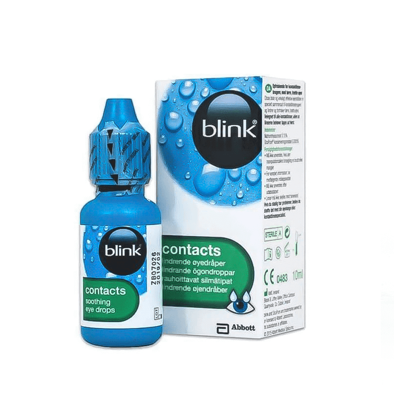 محلول بلينك كونتاكت  لحماية العين من الجفاف