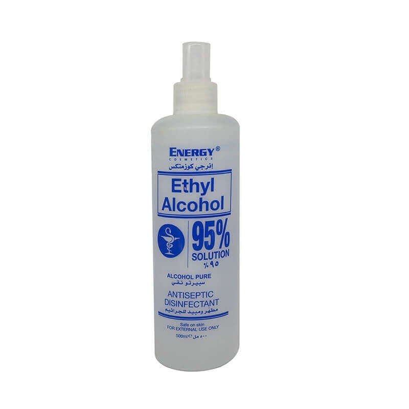Energy Cosmetics Ethyl Alcohol 95% Spray 500 ml