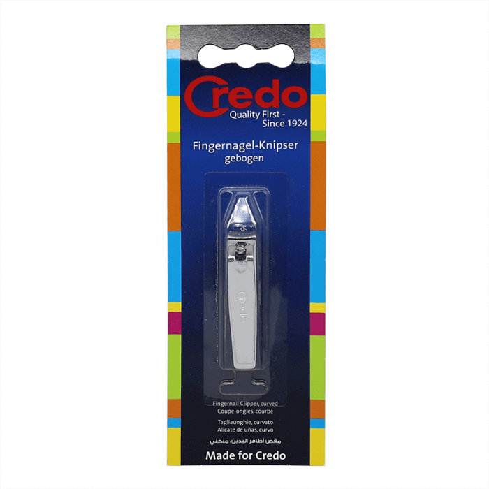 Credo Nail Clippers 82mm Straight Diabetic Matt Chromed