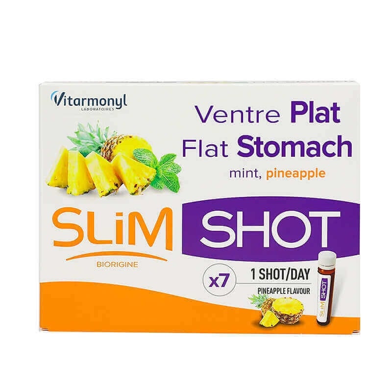 Vitarmonyl Slim Shot Ventre Plat Pineapple Flavour 7 Shots