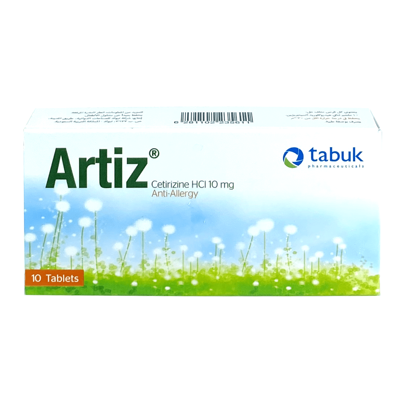 Artiz 10 mg Tabs 10'S