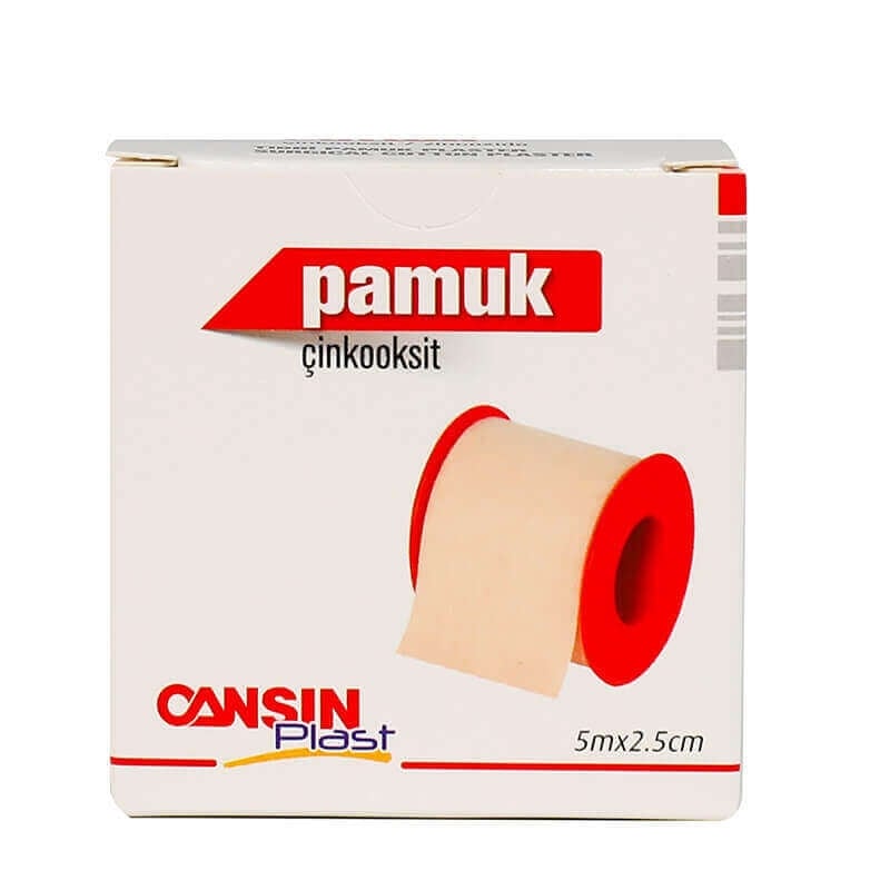 Cansin Plast Cotton Plaster 5m X 2.5cm