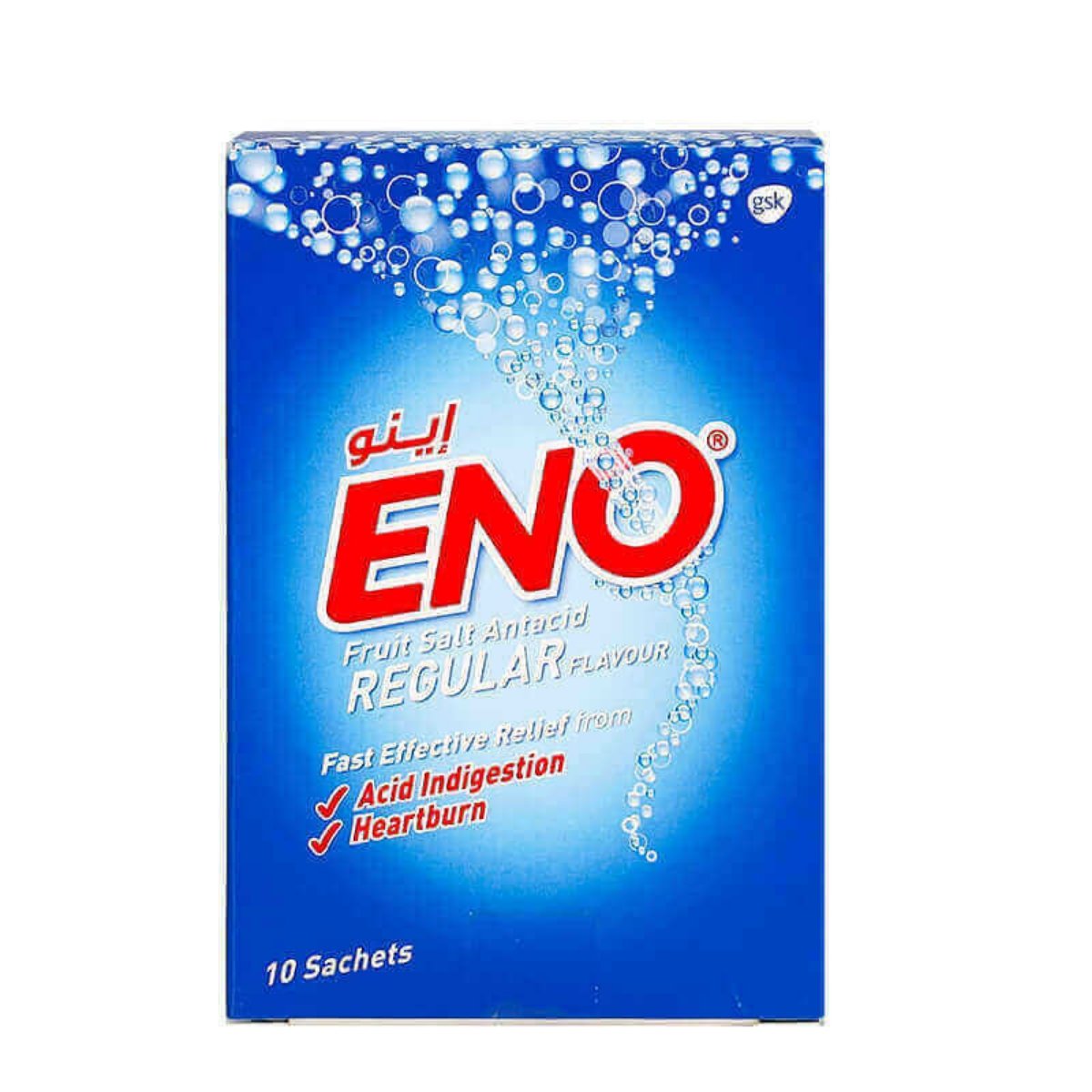 Buy Eno Fruit Salt Regular 10 Sachets from Shifa Aldawaeya