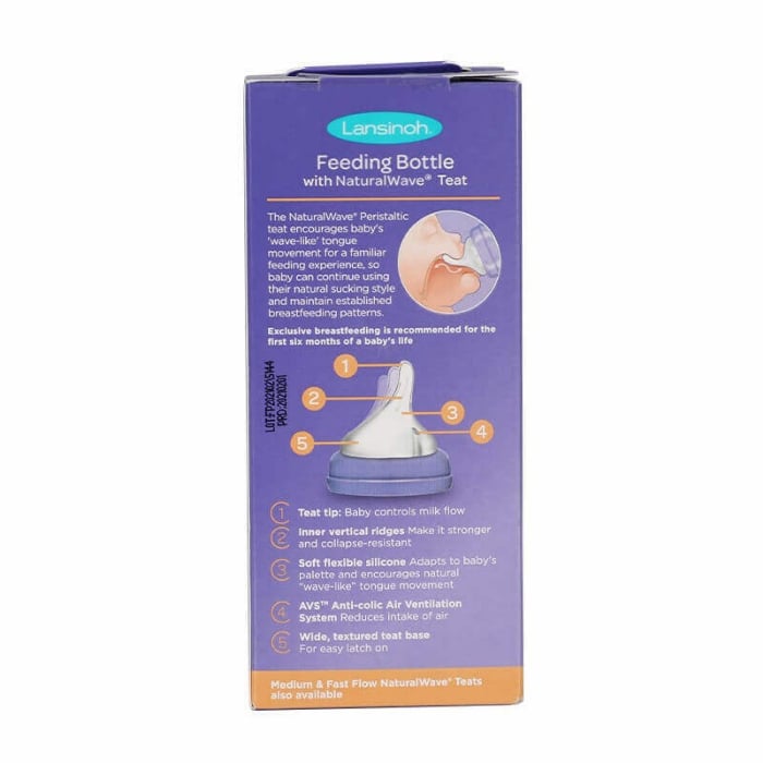 Lansinoh Natural Wave Slow Flow Nipples