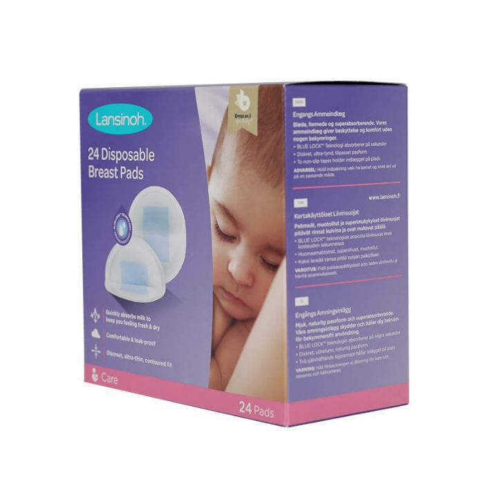 Lansinoh 24 Disposable Breast Pads