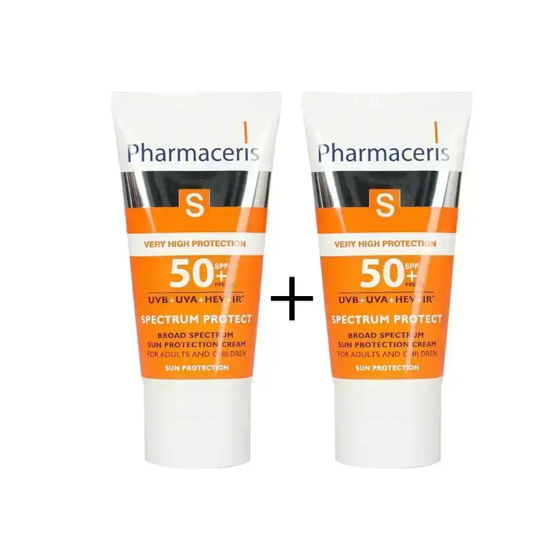 Pharmaceris S Broad Spectrum Protection SPF +50 Cream Offers 1+1