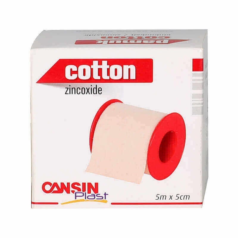 Cansin Plast Cotton Plaster 5m X 5cm 