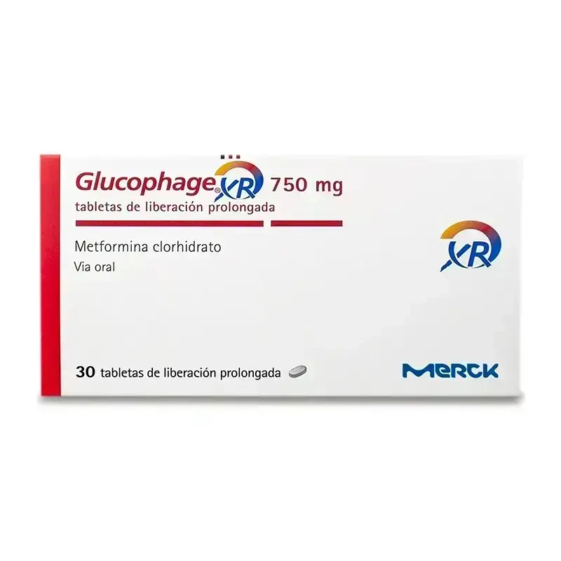 Glucophage XR 750Mg 30 Tablets