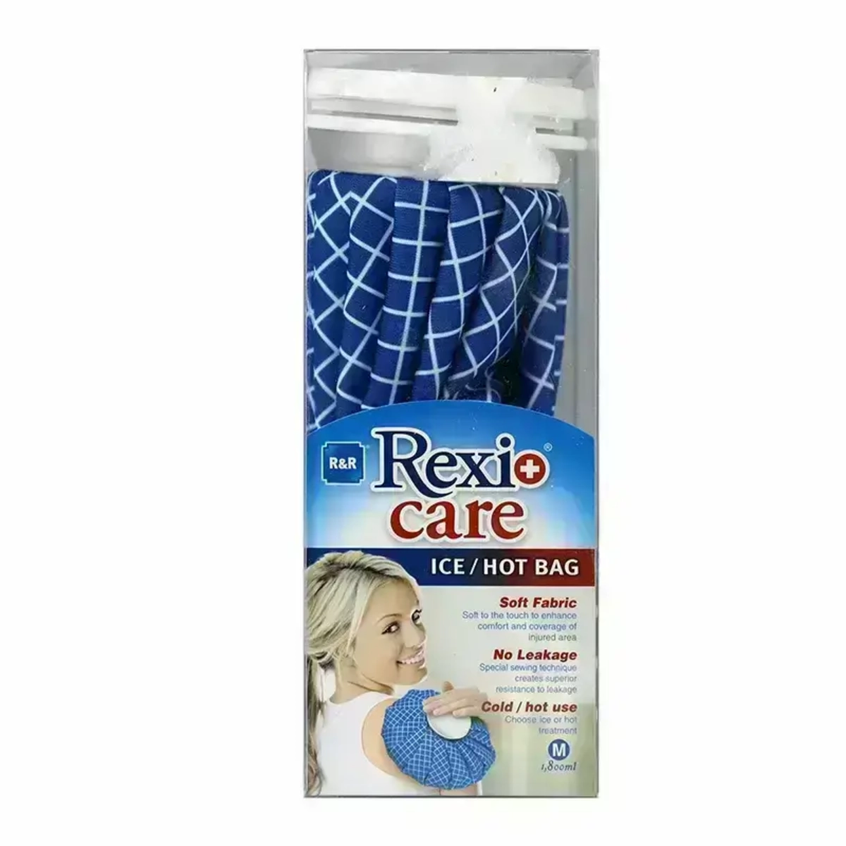 Hot cold compress Rexio+care ice/hot bag. Made in Taiwan