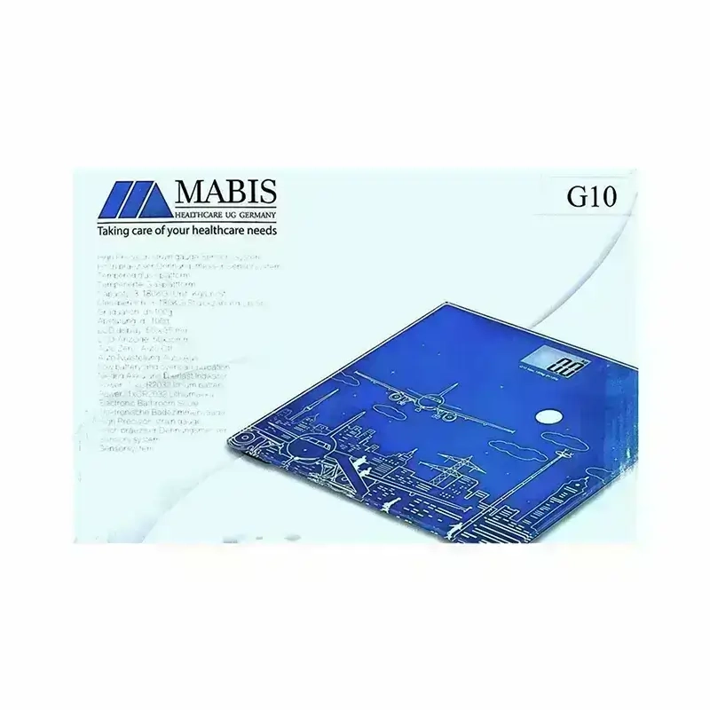 Mabis Glass Electronic Bathroom Scale G10