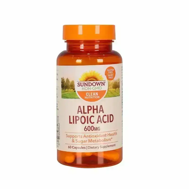 Sundown Alpha Lipoic Acid 600 mg 60 Capsules 