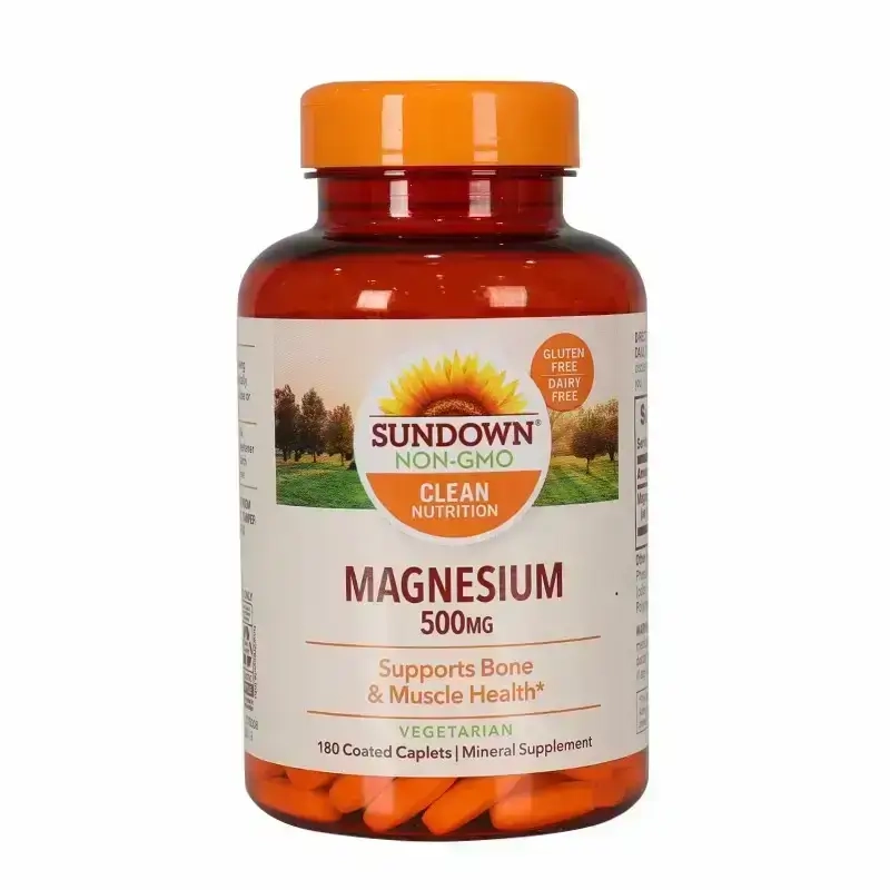 Sundown Magnesium 500 mg 180 Caplets 