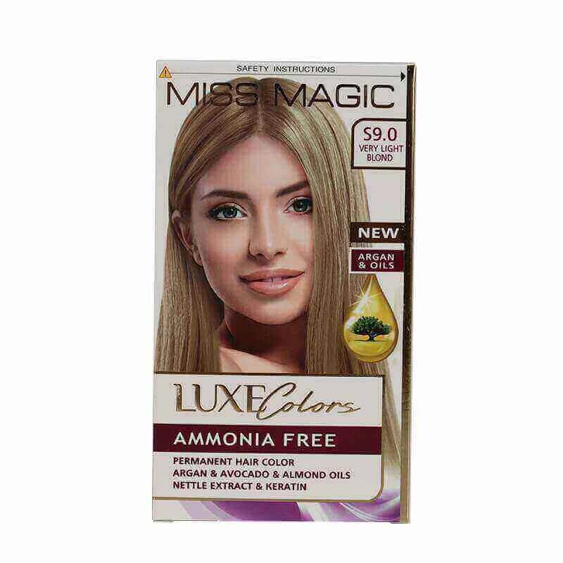Miss Magic Luxe Hair Colors 9.0 Very Light Blond 
