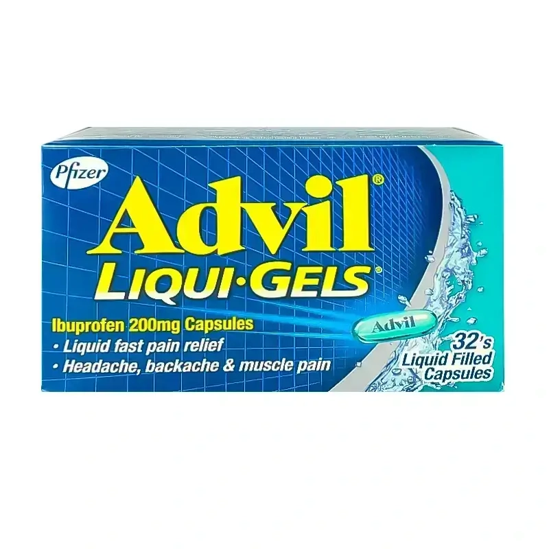 Advil Liquigel Caps 200Mg 32'S