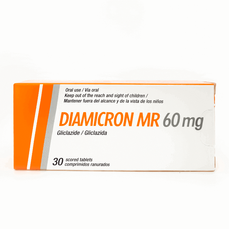 Diamicron MR 60 mg 30 Tabs 