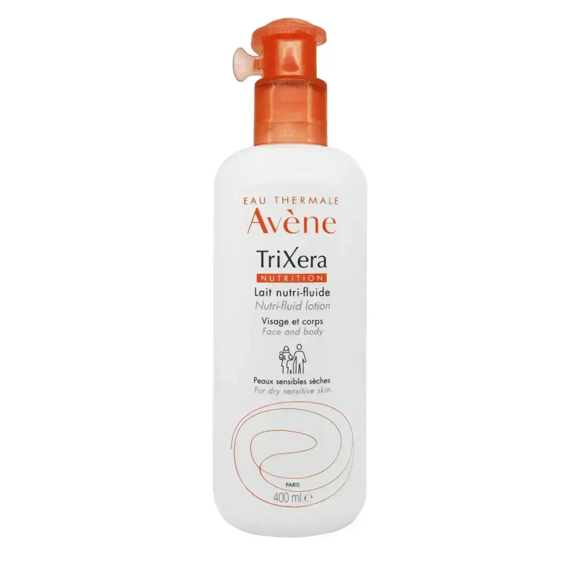 Avene Trixera Nutri-Fluid Lotion 400 ml for dry skin