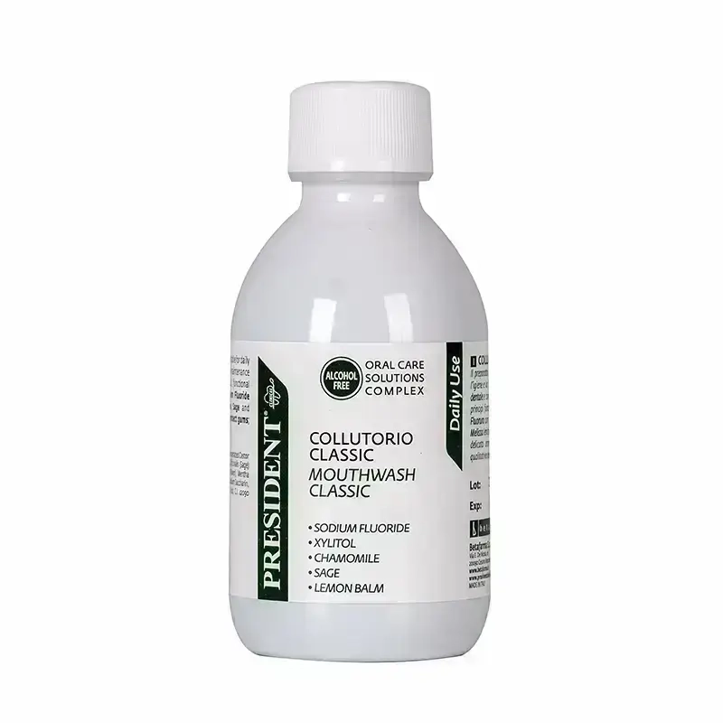 President Classic Daily Use Mouthwash 200 ml 