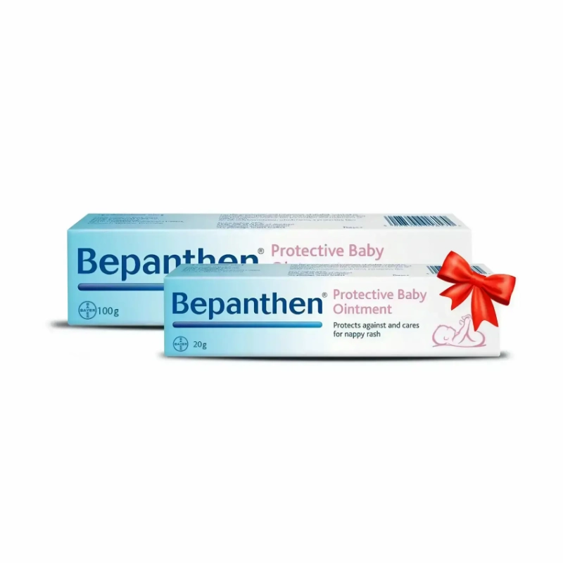 Bepanthen Ointment 100 g + Bepanthen Ointment 20 g Package 