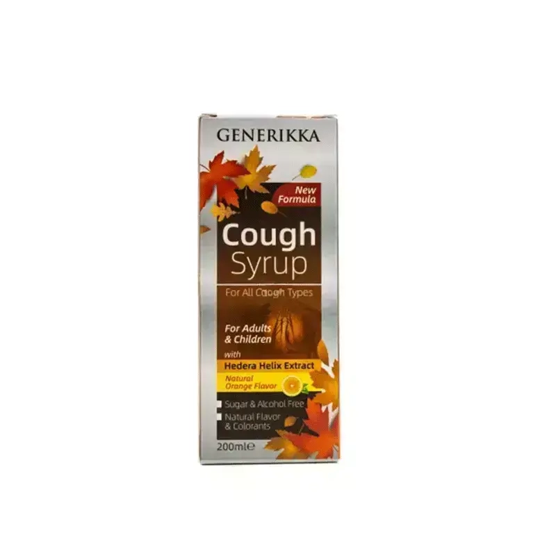 Generikka Cough Syrup With Vit C 200 ml