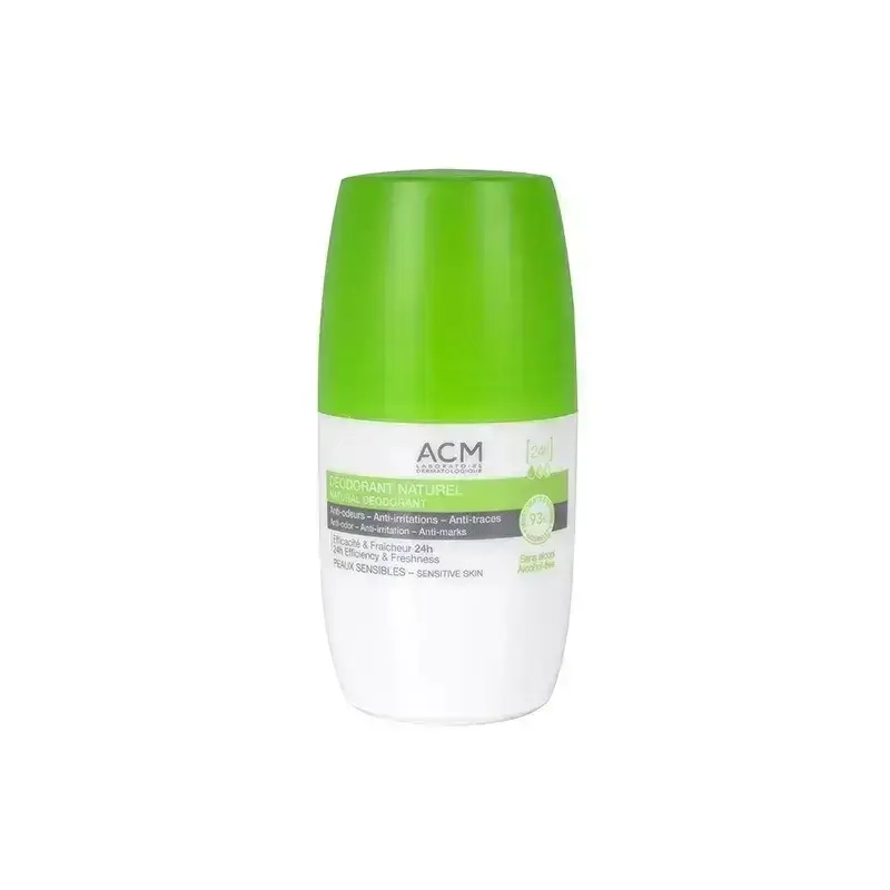 ACM Natural Deodorant Roll On 24 H (Green) 50 ml 