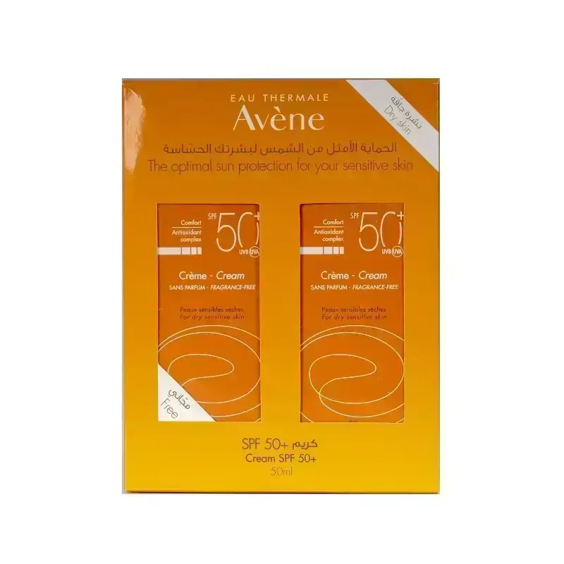 Avene Suncare SPF 50+ Cream Non Perfume Kit 1+1 AV351 62993