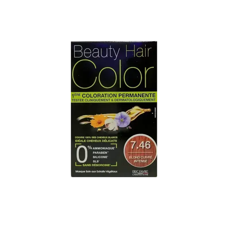 Eric Favre Beauty Hair Color 7.46 Intense Copper Blonde