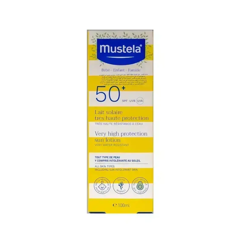 Mustela SPF 50+ Very High Protection Sun Lotion 100 ml 