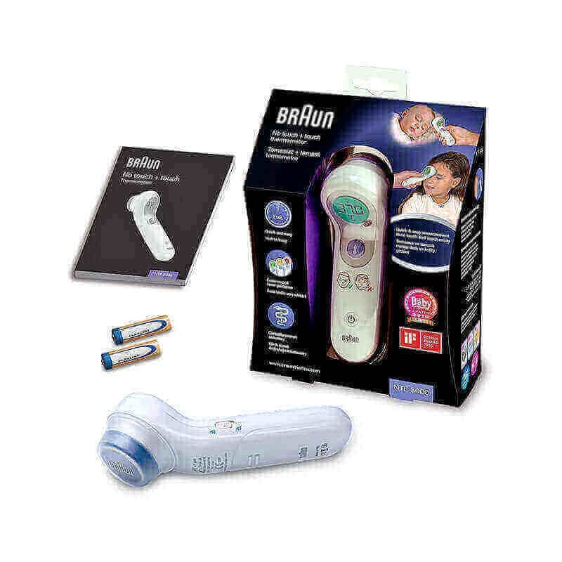 Braun No Touch + Touch Thermometer NTF 3000