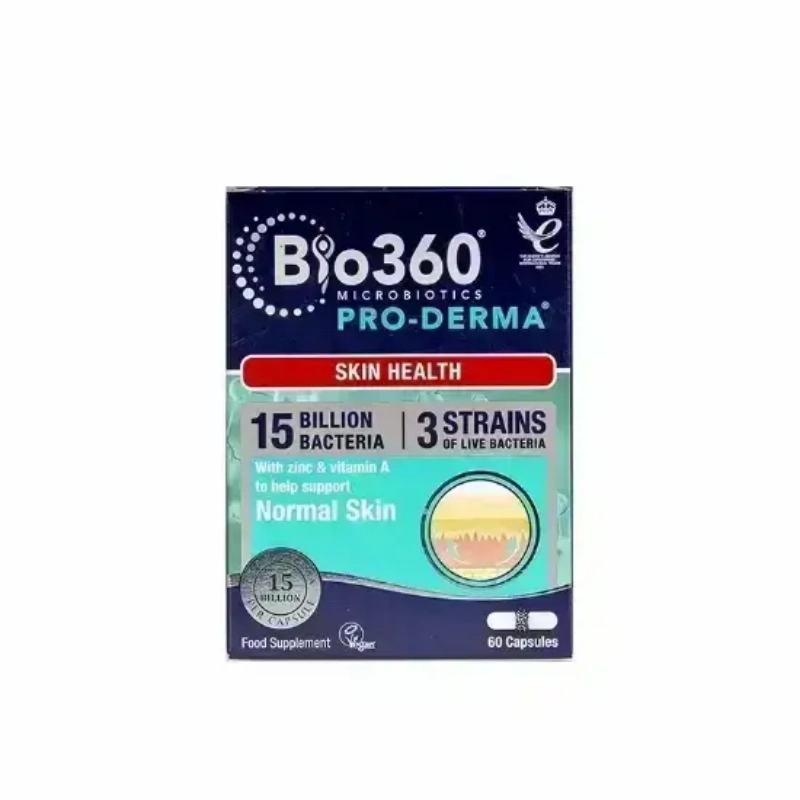 Bio 360 Pro Derma Skin Health 15 Billion Bacteria 60 Caps