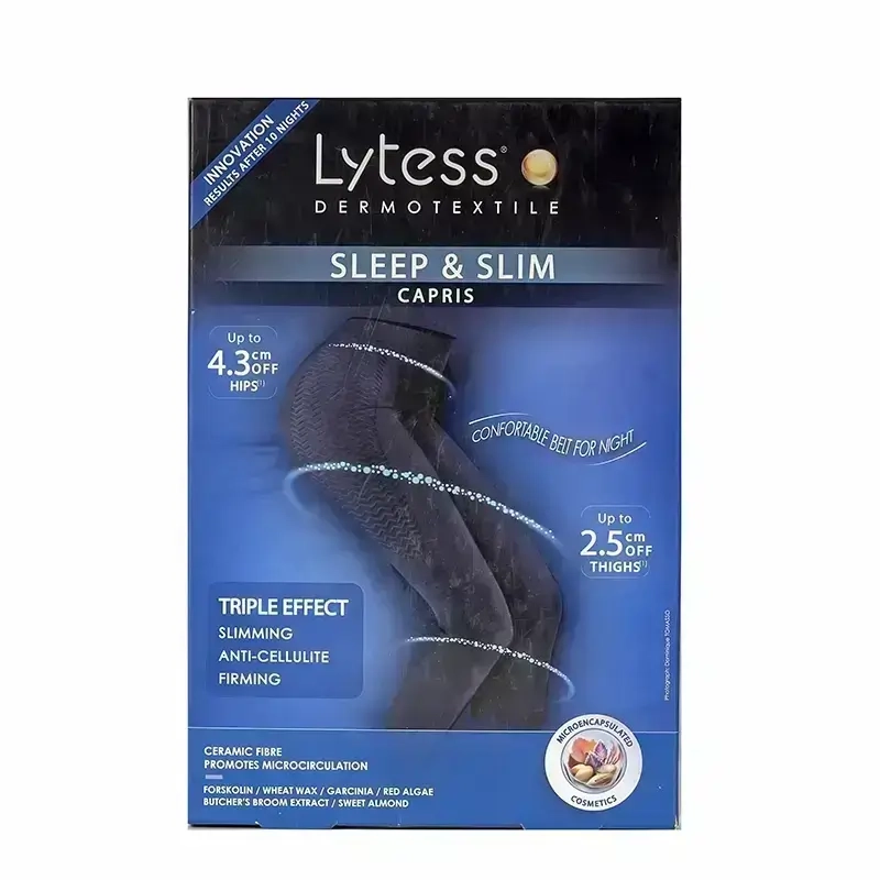 Lytess Sleep & Slim Capris Black L/Xl 2424296 