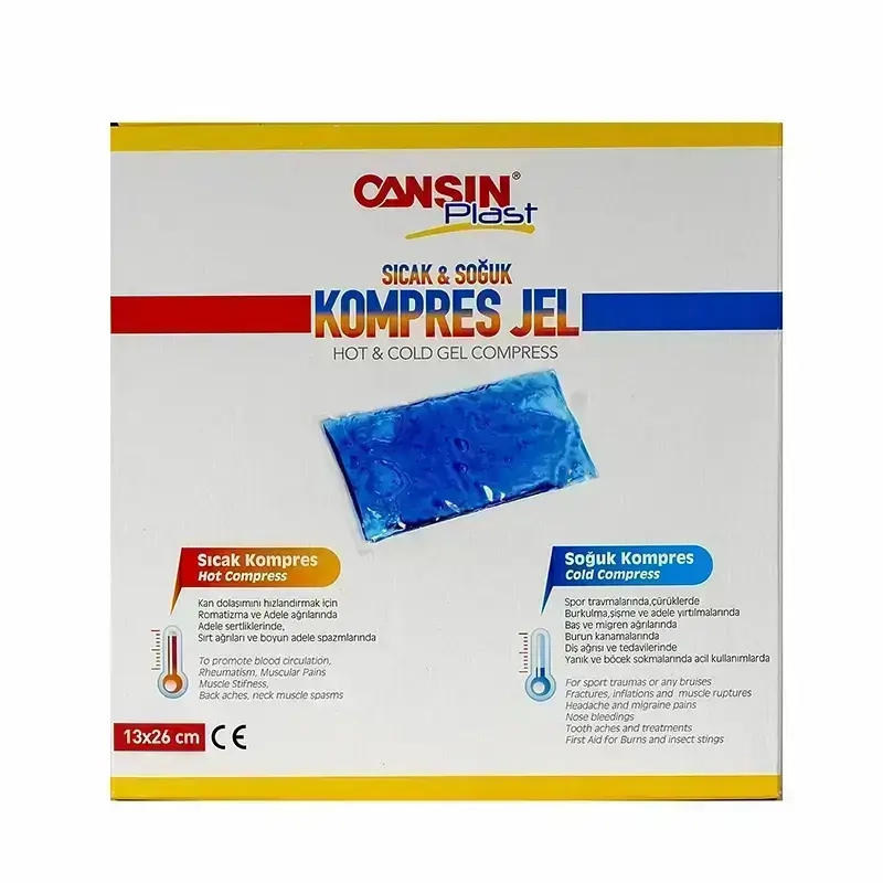 Cansin Plast Hot & Cold Gel Compress 13x26 cm