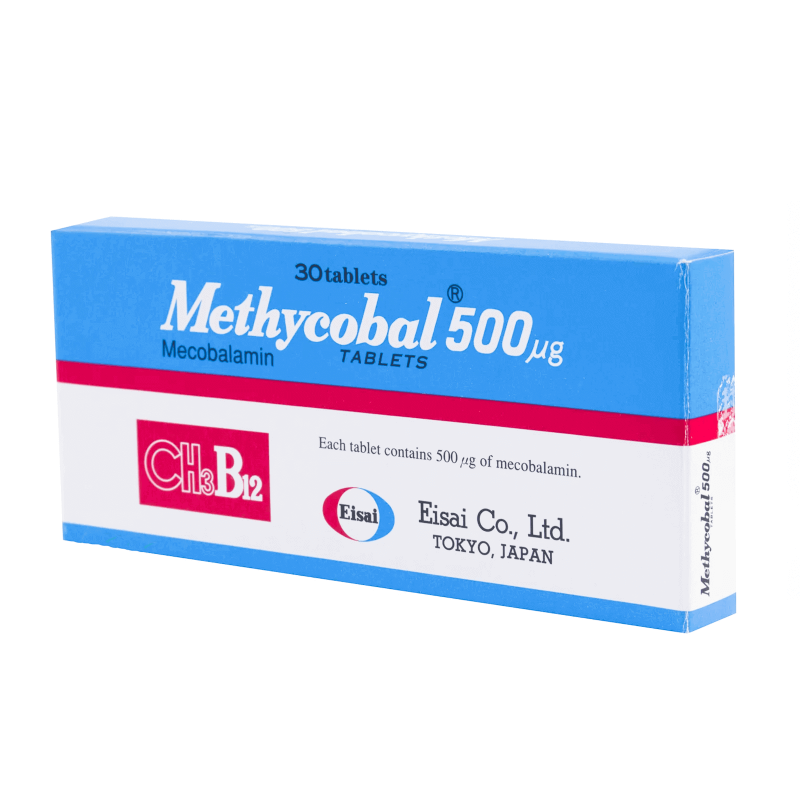 Methycobal 500 mcg Tabs 30'S vitamin B12