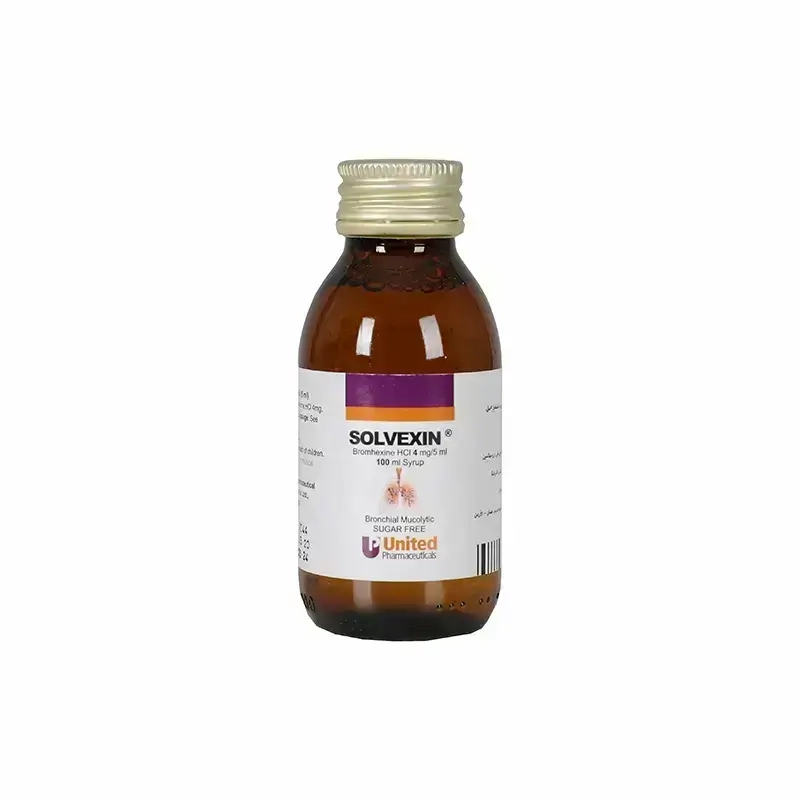Solvexin Syrup 100 ml Mucolytic