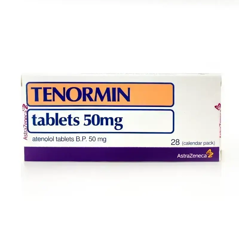 Tenormin 50 mg 28 Tabs For High Blood Pressure