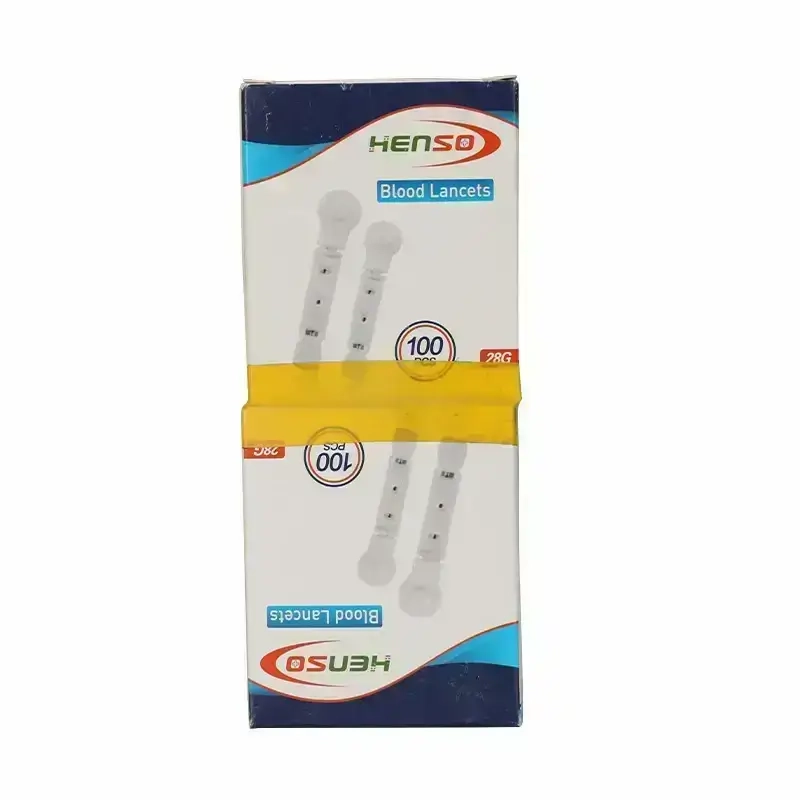 Henso Blood Lancets 2*100 Pcs With Lancing Device