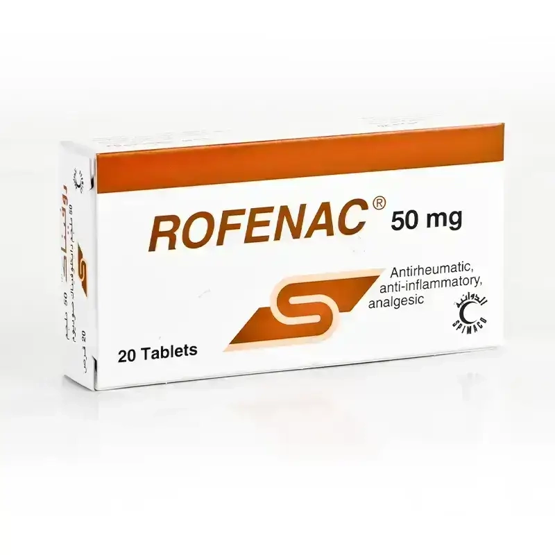 Rofenac 50 mg 20 Tabs Anti inflammatory