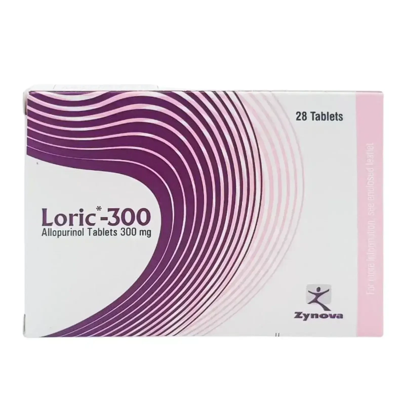 Loric 300 mg Tabs 28'S for gout