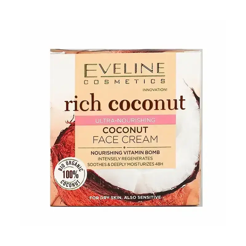 Eveline Rich Coconut Ultra-Nourishing Face Cream 50 ml