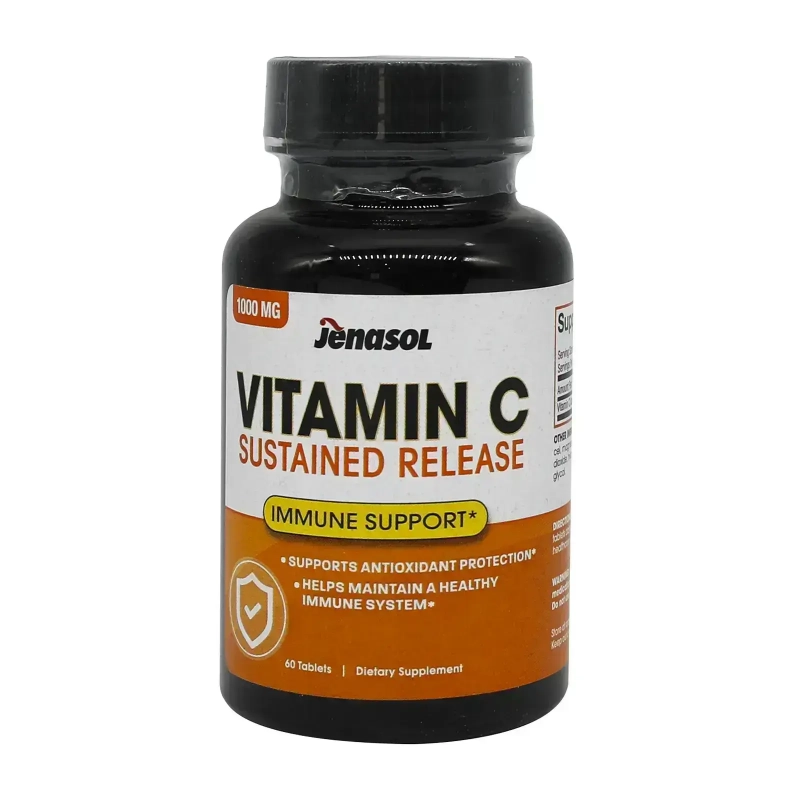 Jenasol Vitamin C 1000 mg Tabs 60'S to increase immunity