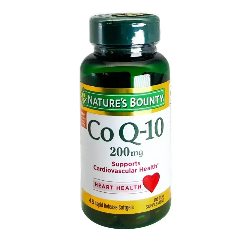 Natures Bounty Co Q-10 200 mg Softgels  45'S For a healthy heart