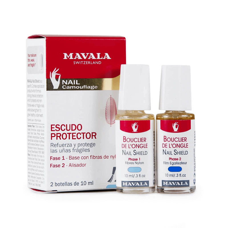Mavala Nail Shield 2*10 mL 90809 41001 For hard nail