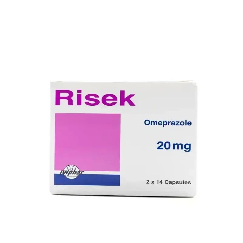 Risek 20 mg 28 Caps For heartburn