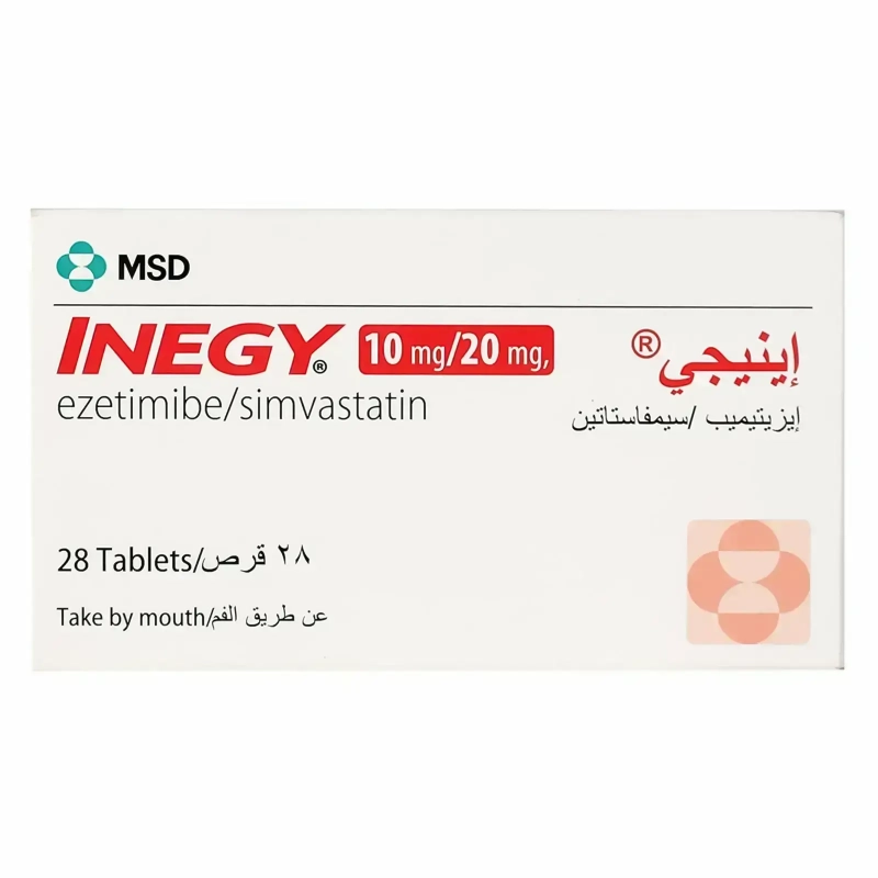 Inegy 10/20 mg Tabs 28'S Antihyperlipidemic
