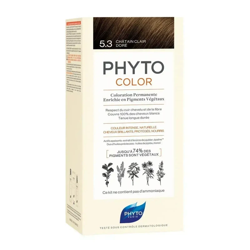 Phyto Color 53 Light Golden Brown permanent hair color