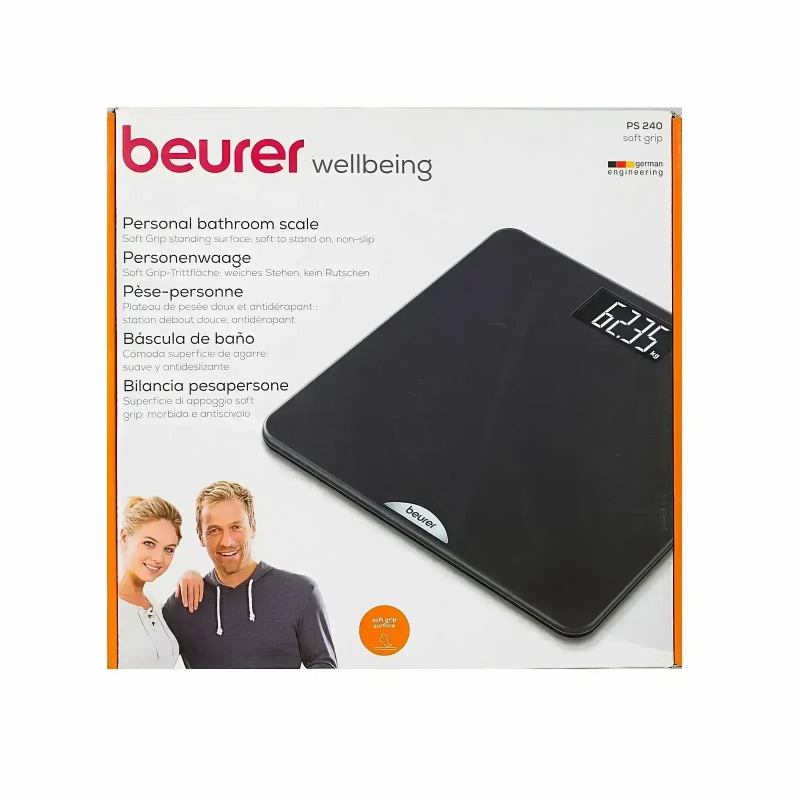 Beurer Wellbeing Personal Scale PS240 Soft Grip Surface
